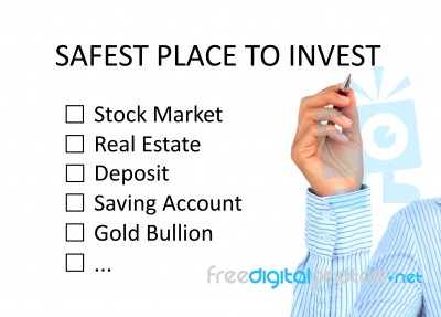 Where To Invest Concept Stock Photo