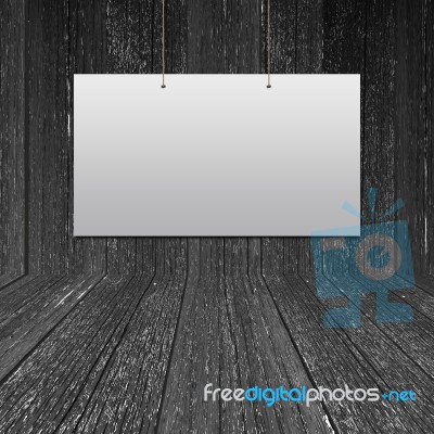 White Card Stock Image