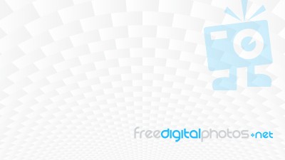 White Geomerty Abstract Background Stock Image