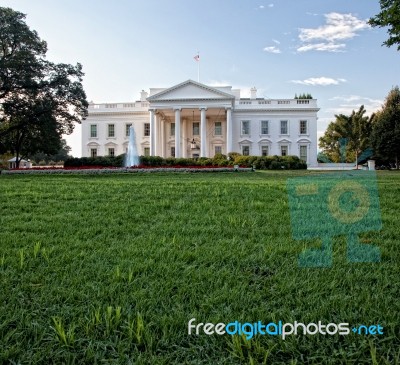 White House Stock Photo