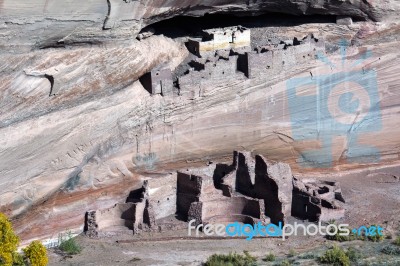 White House Canyon De Chelly Stock Photo