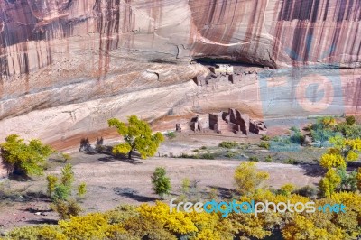 White House Canyon De Chelly Stock Photo