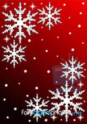 White Snowflake Stock Image