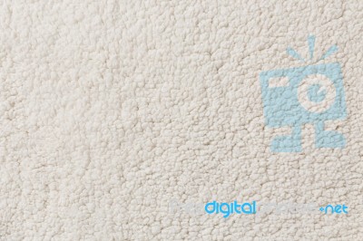 White Synthetic Fleece Stock Photo