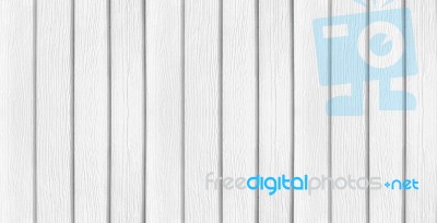 White Wood Texture Banner Background Stock Photo