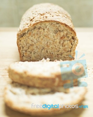 Whole Grain Bread Stock Photo