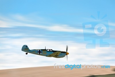 Willy Messerschmitt’s Me-109 (bf-109) Stock Photo