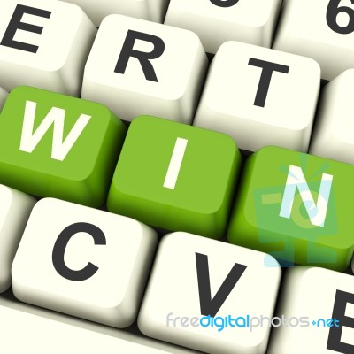 Win Computer Keys Stock Image