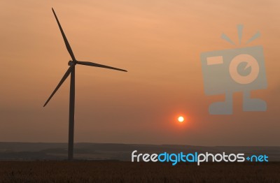 Wind Energy Stock Photo