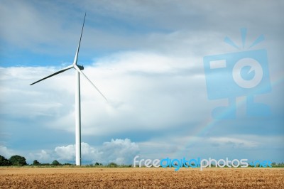 Wind Energy Stock Photo