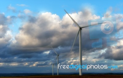 Wind Power Stock Photo