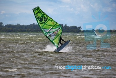  Wind Surfer Stock Photo