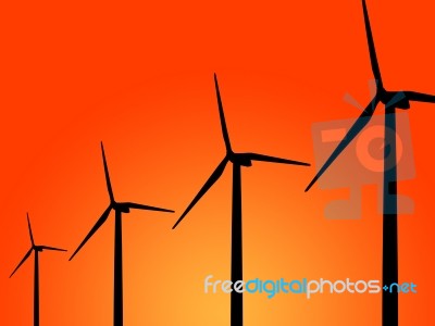 Wind Turbine Stock Photo