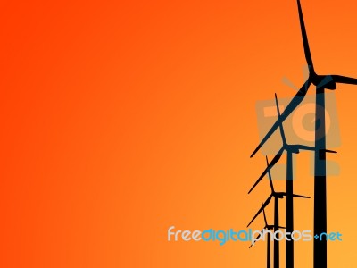 Wind Turbine Stock Photo