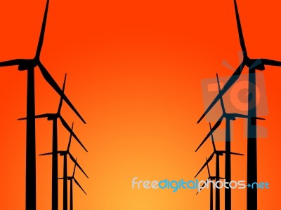 Wind Turbine Stock Photo