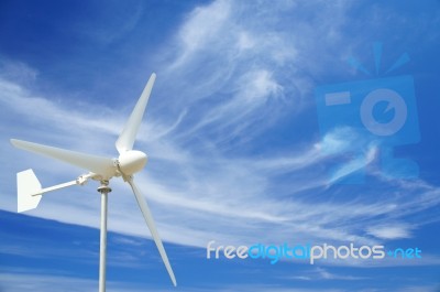 Wind Turbine Stock Photo