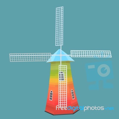 Windmill Stock Image