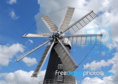 Windmill Stock Photo