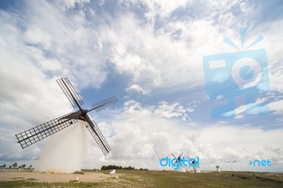 Windmills Stock Photo