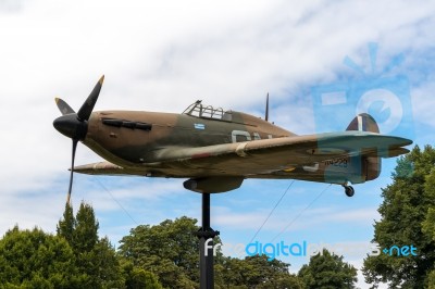 Windsor, Maidenhead & Windsor/uk - July 22 : Hawker Hurricane On… Stock Photo