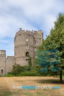 Windsor, Maidenhead & Windsor/uk - July 22 : View Of Windsor Cas… Stock Photo