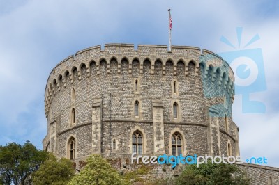 Windsor, Maidenhead & Windsor/uk - July 22 : View Of Windsor Cas… Stock Photo