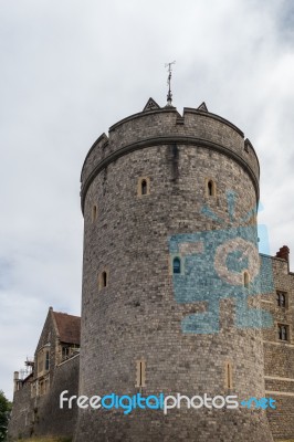 Windsor, Maidenhead & Windsor/uk - July 22 : View Of Windsor Cas… Stock Photo