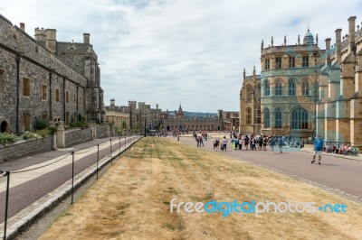 Windsor, Maidenhead & Windsor/uk - July 22 : View Of Windsor Cas… Stock Photo