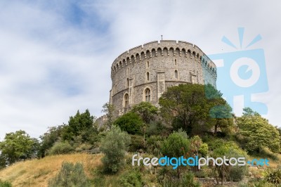 Windsor, Maidenhead & Windsor/uk - July 22 : View Of Windsor Cas… Stock Photo