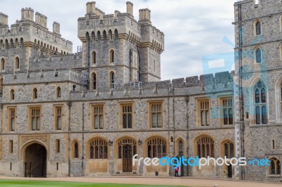 Windsor, Maidenhead & Windsor/uk - July 22 : View Of Windsor Cas… Stock Photo