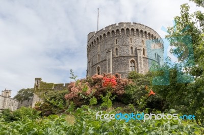 Windsor, Maidenhead & Windsor/uk - July 22 : View Of Windsor Cas… Stock Photo