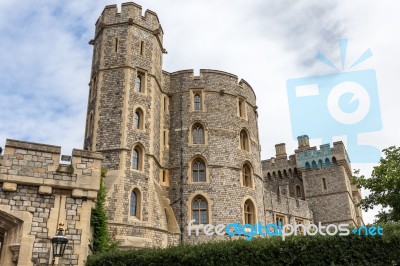 Windsor, Maidenhead & Windsor/uk - July 22 : View Of Windsor Cas… Stock Photo