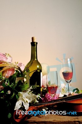 Wine Stock Photo