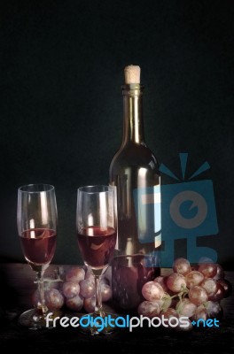 Wine Stock Photo