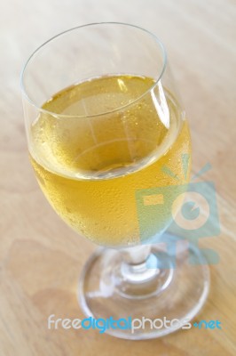 Wine Glass Stock Photo