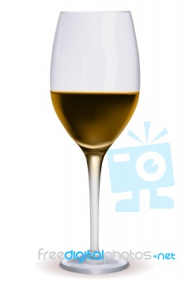 Wine Glass Stock Image