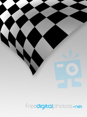 Winner Flag Stock Image