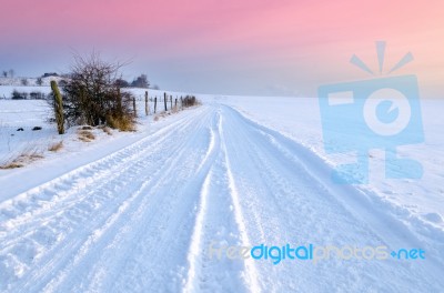 Winter Landscape Stock Photo