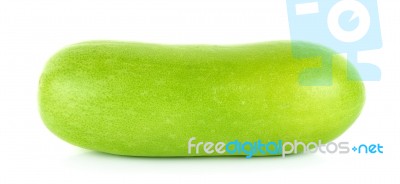 Winter Melon Isolated On The White Background Stock Photo