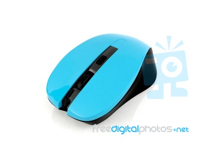 Wireless Mouse Stock Image