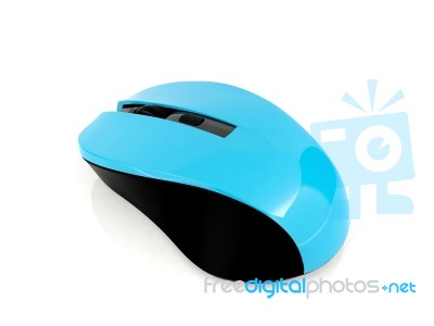 Wireless Mouse Stock Image