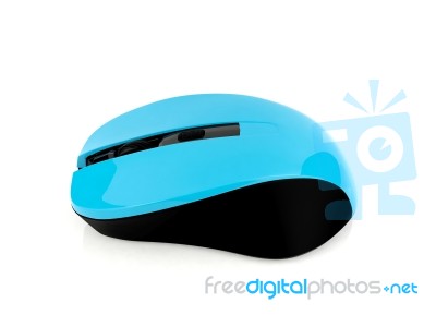 Wireless Mouse Stock Image