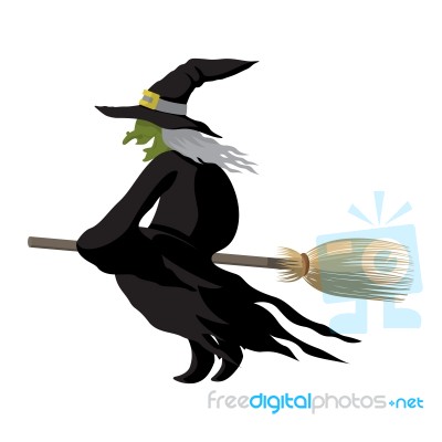 Witch Halloween Stock Image