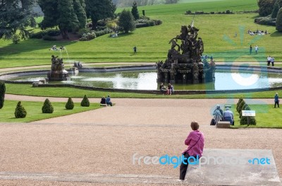 Witley Court Stock Photo