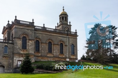 Witley Court, Great Witley/worcestershire - April 10 : St Michae… Stock Photo