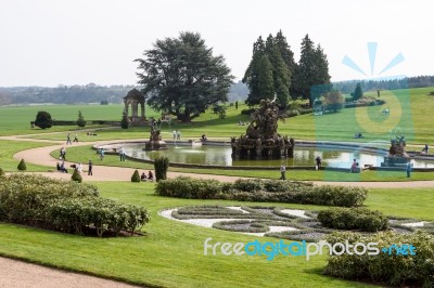 Witley Court, Great Witley/worcestershire - April 10 : Witley Co… Stock Photo