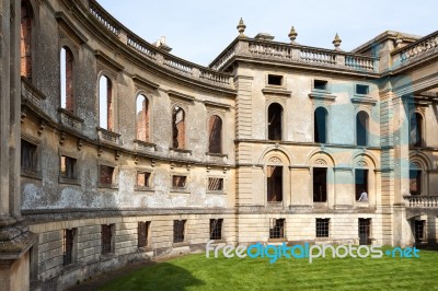 Witley Court Ruins Stock Photo