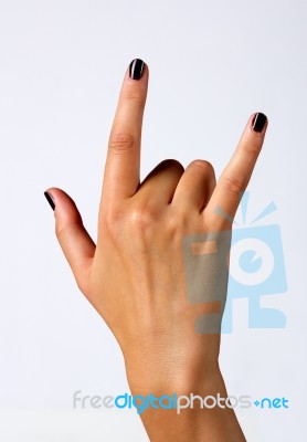 Woman's Hand Stock Photo