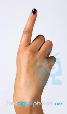 Woman's Hand Stock Photo