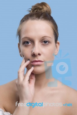 Women Eye Stock Photo